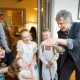 Luke performing magic at a wedding