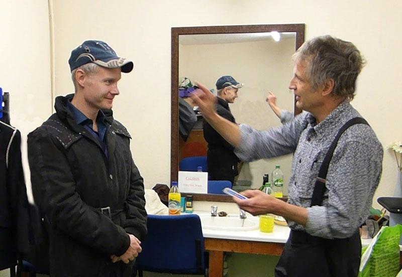 Pembrokeshire magician performs magic for Rhydian